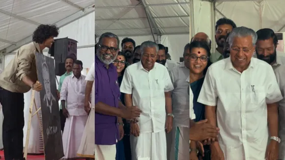 CM Pinarayi Vijayan, Sand Art