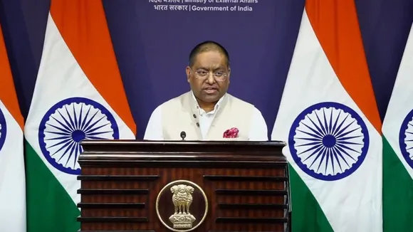 MEA spokesperson Randhir Jaiswal