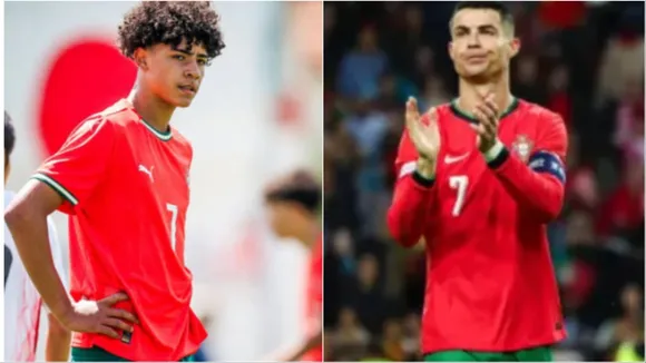 Cristiano Ronaldo and Cristiano Ronaldo Son