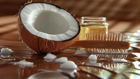 Coconut Oil Hair Dye 