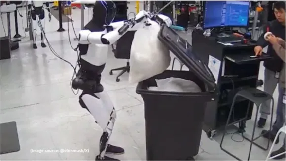 Tesla Elon Musk Humanoid Robot
