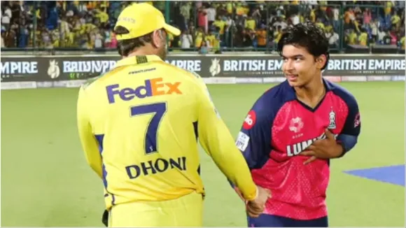 MS Dhoni, Vaibhav Suryavanshi