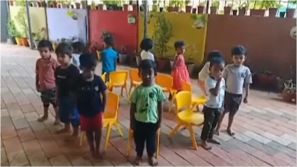Nursery Kids Playing Viral Video