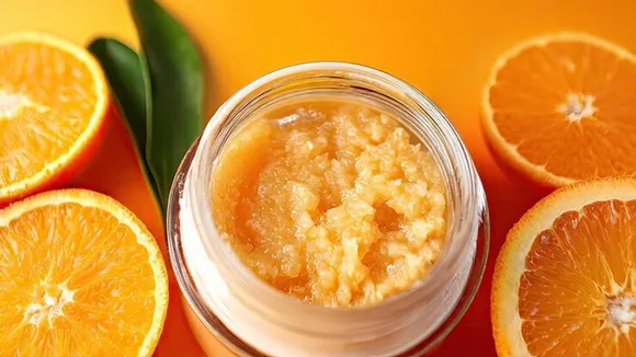 Skin Care With Orange Banana Honey