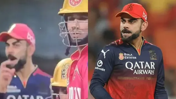 Virat Kohli Sledge Against Punjab Kings Player