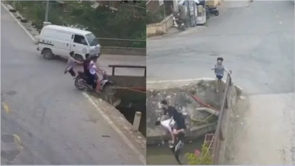 Bike Accident Viral Video