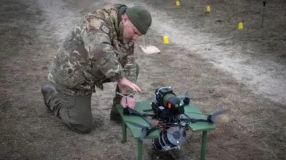 Drone Attack, Ukraine 