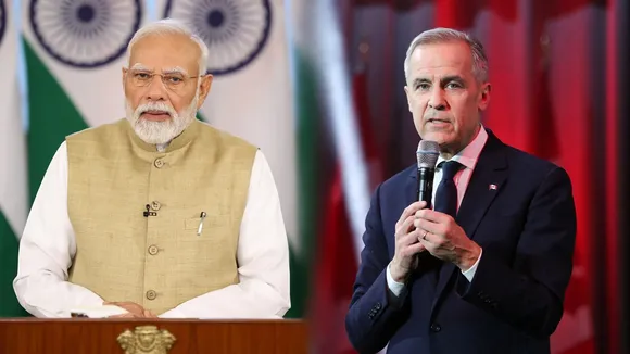 PM Modi, Canadian PM Mark Carney