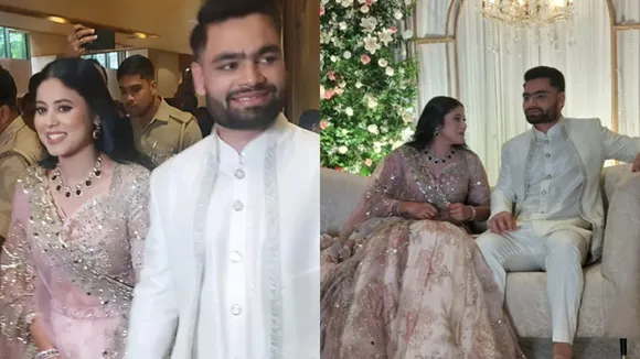 Rinku Singh and Priya Engagement