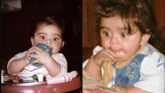 Virat Kohli Childhood Photo