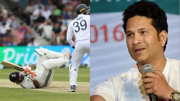 Rishabh Pant and Sachin Tendulkar