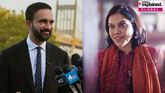 Zohran Mamdani and Mira Nair