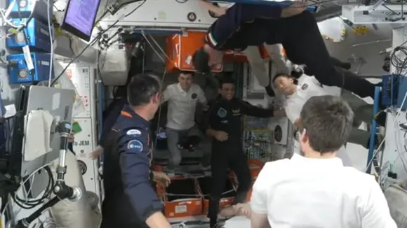Shubhanshu Shukla enters ISS