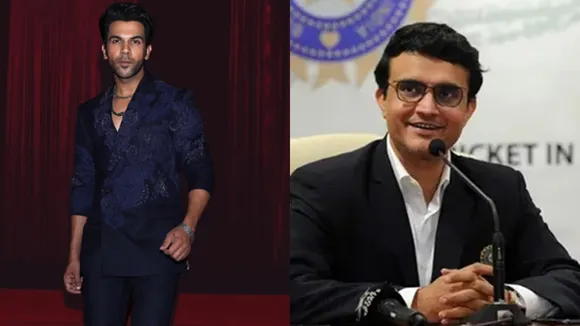 Sourav Ganguly and Rajkumar Rao