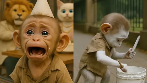 Baby Monkey Rio Viral Video