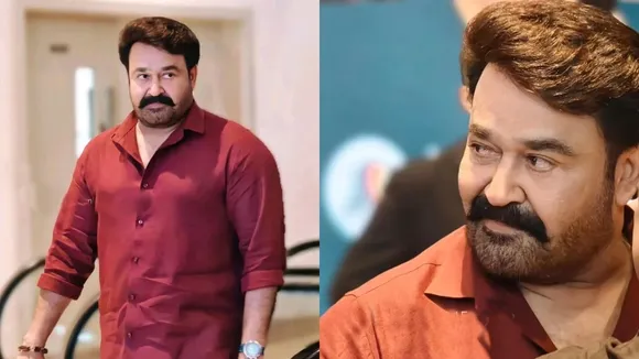 Mohanlal clean shave look