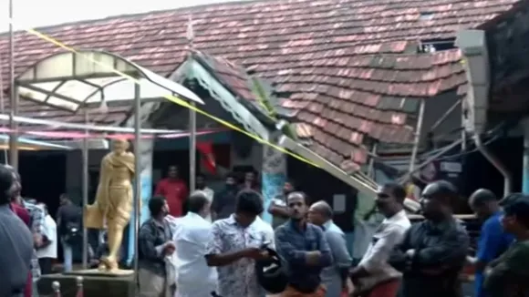 School building collapses