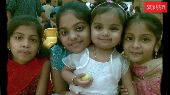 Hansika Krishna Childhood Photo FI 1