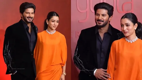 Dulquer Salman Amal Sufiya latest pics mumbai