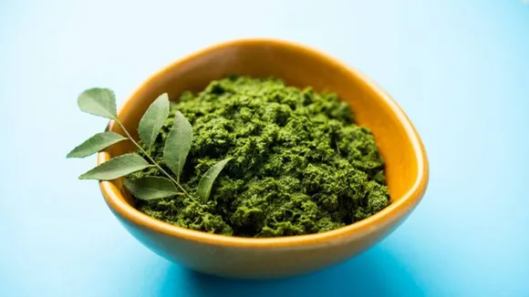 curry leaves, skincare