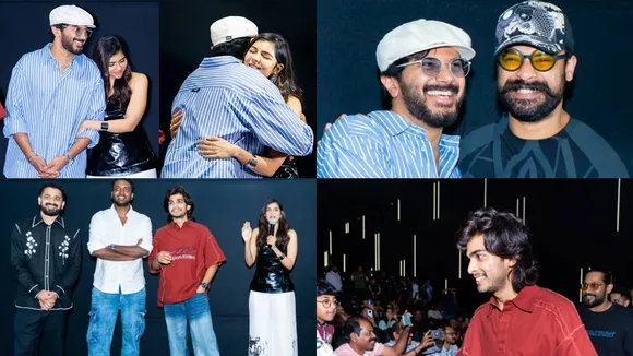 Dulquer Salman Kalyani Priyadarshan Lokah success party