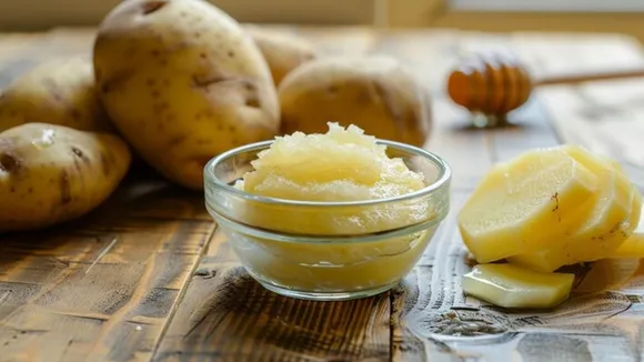 Glowing Skin With Potato DIY FI