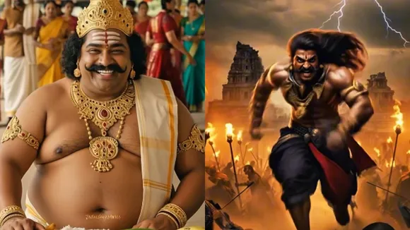 AI viral video Mahabali