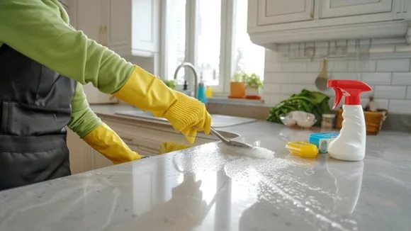 Clean Kitchen With Vinegar FI