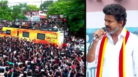 vijay party rally