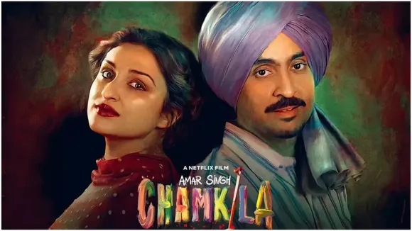 Diljit Dosanjh Netflix film Amar Singh Chamkila