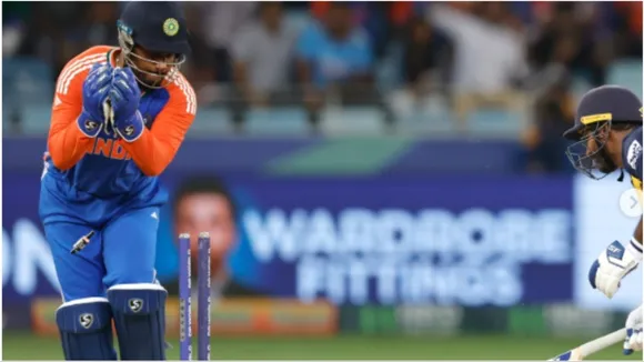 Sanju Samson Wicket Keeping