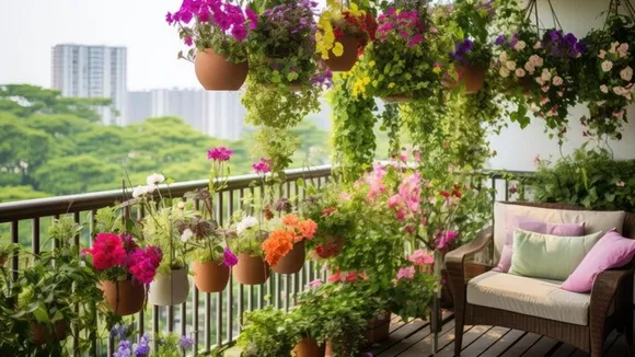 Organise Balcony Garden FI