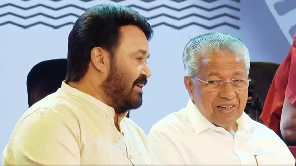 Mohanlal Pinarayi vijayan
