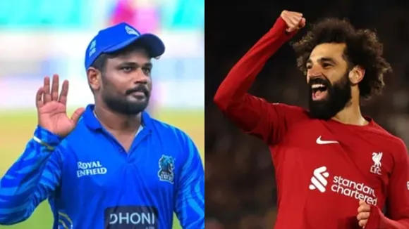 Sanju Samson and Mohammed Salah