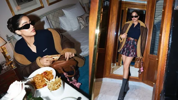Janhvi Kapoor Paris Fashion Week FI
