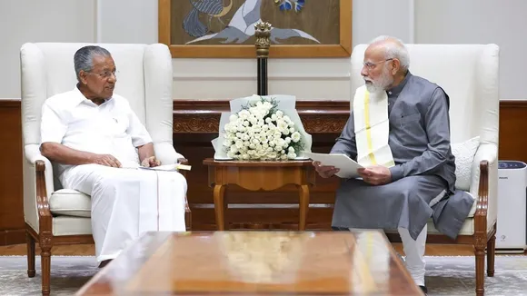 PM Modi Pinarayi Vijayan Modi Pinarayi Pinarayi Modi