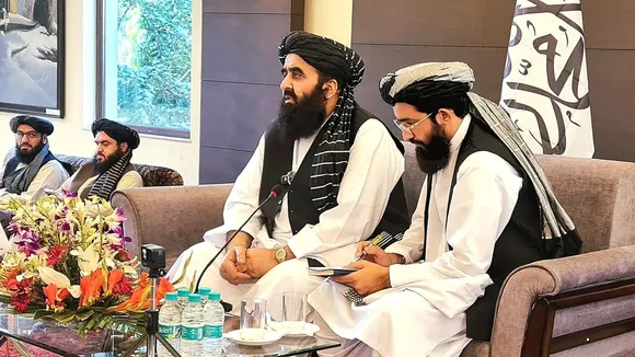 Afghanistan Foreign Minister Amir Khan Muttaqi