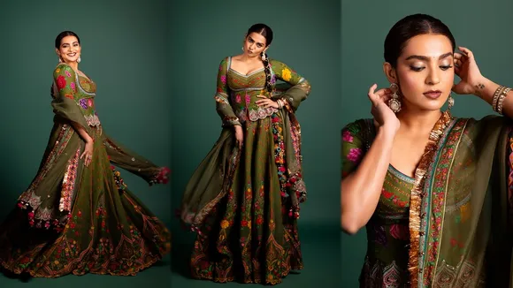 Parvathy Diwali Outfit FI