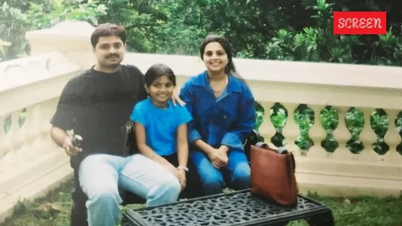 Niranjana Anoop childhood photo