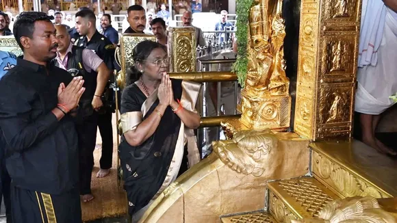 Lord Ayyappan and the President Share Exclusive PIN Code Status