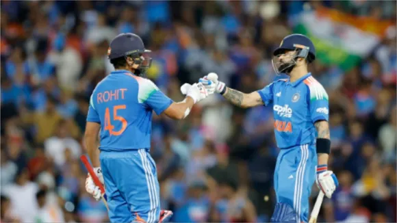 Virat Kohli and Rohit Sharma