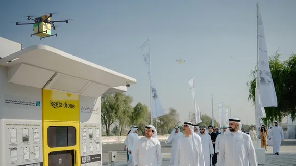 Dubai Drone food delivery