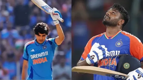Sanju Samson and Shubman Gill