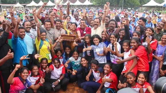 School Sports Meet Trivandrum Champions