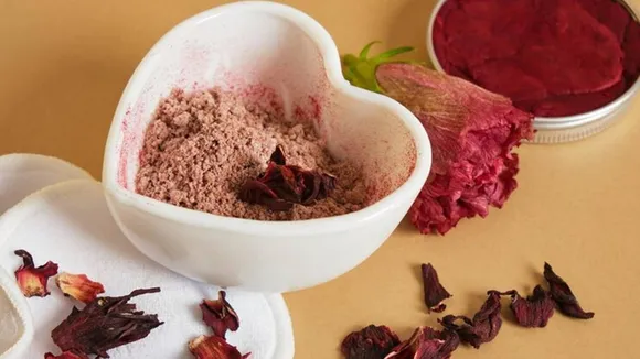 hibiscus, hair mask
