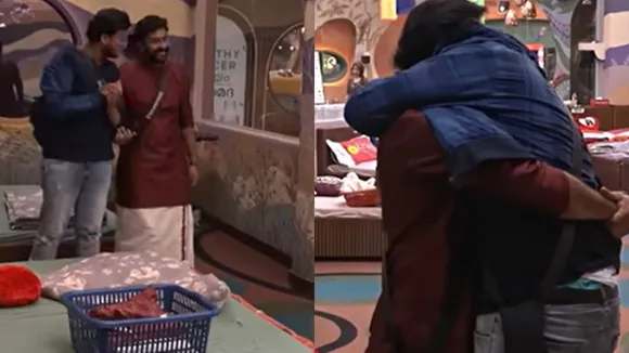 Bigg Boss Malayalam Season 7 Shanavas and Akbar Hug Video