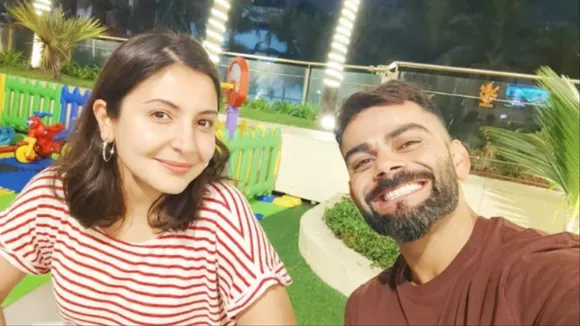 Virat Kohli and Anushka Sharma Selfie