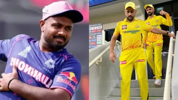 Sanju Samson MS Dhoni and Ruturaj