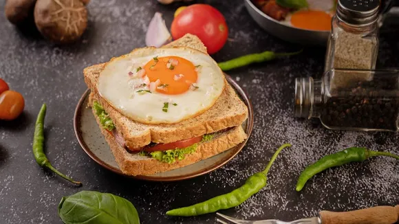 bread omelette, health