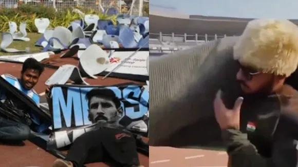 Lionel Messi Saltlake Stadium